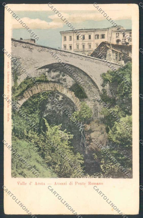Aosta Chatillon cartolina MQ4127 – fronte