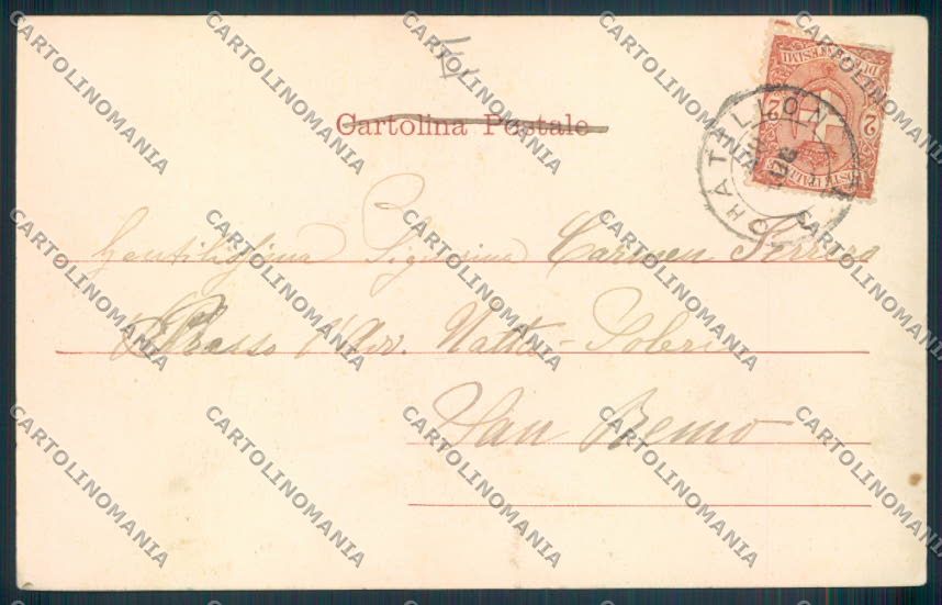 Aosta Chatillon cartolina MQ4131 – retro
