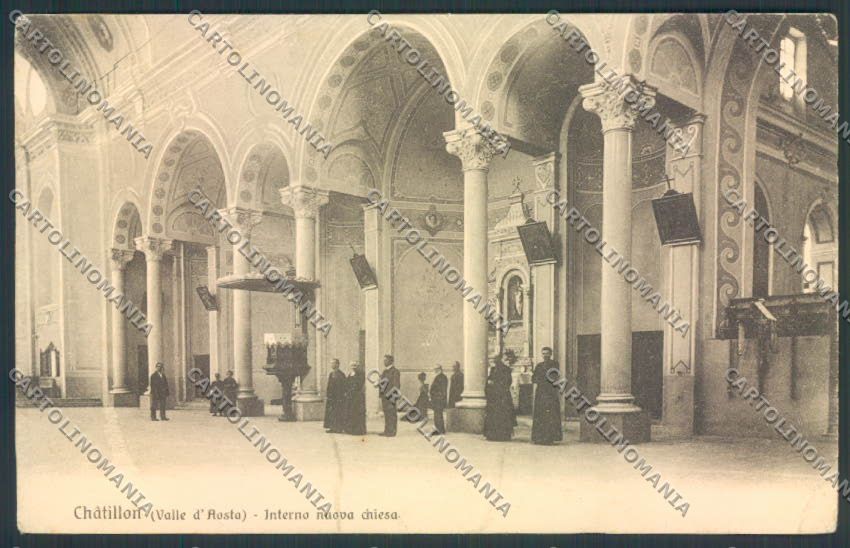 Aosta Chatillon cartolina MQ4141 – fronte