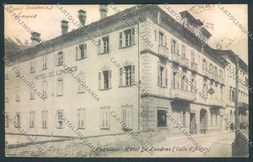 Aosta Chatillon cartolina MQ4143 – fronte