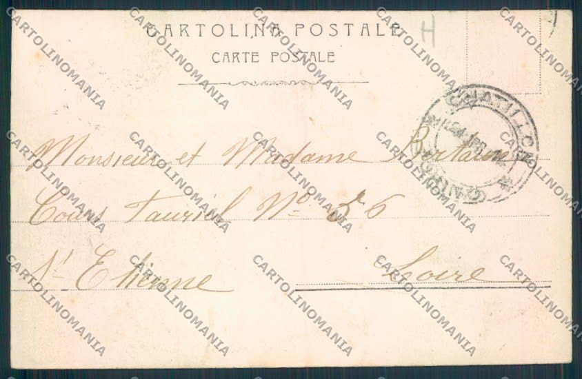 Aosta Chatillon cartolina MQ4143 – retro