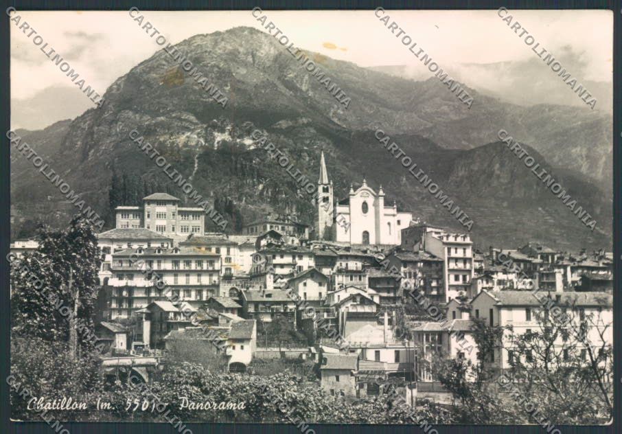 Aosta Chatillon foto FG cartolina MQ4149 – fronte