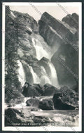 Aosta Cogne Cascate Lilla foto cartolina MQ4157 – fronte
