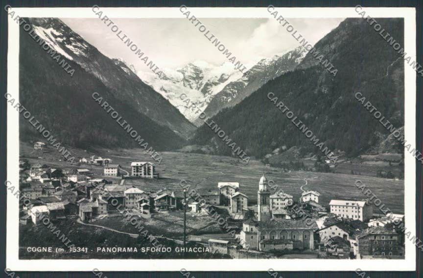 Aosta Cogne STRAPPO foto cartolina MQ4163 – fronte