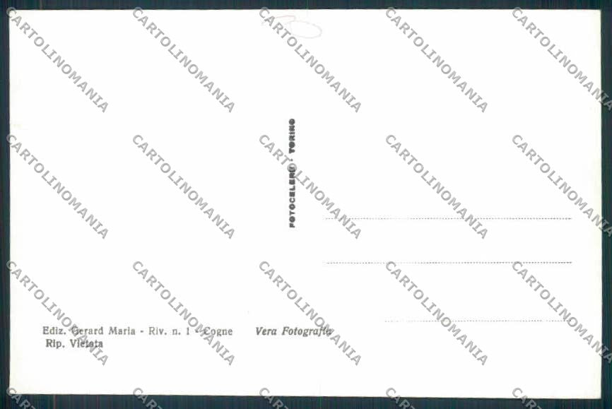Aosta Cogne STRAPPO foto cartolina MQ4163 – retro