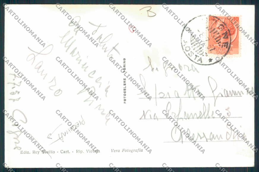 Aosta Cogne PIEGHINA foto cartolina MQ4165 – retro