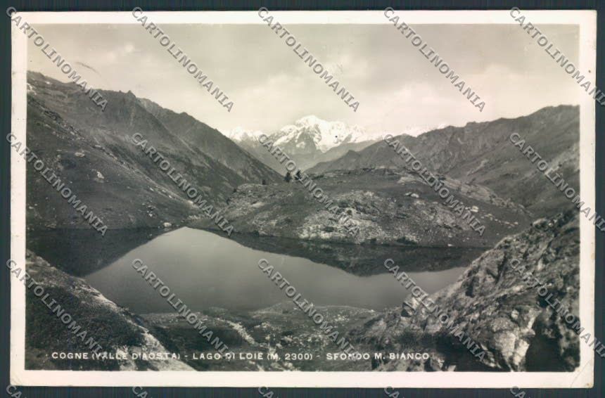 Aosta Cogne foto cartolina MQ4167 – fronte