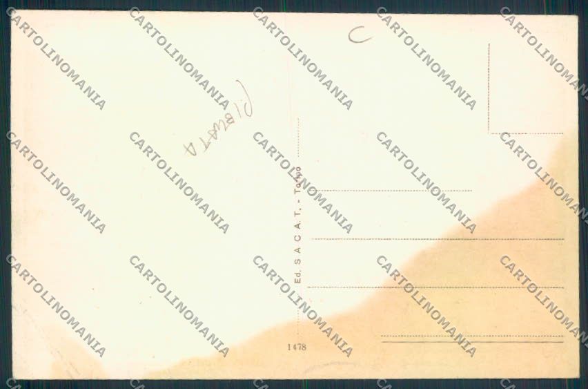 Aosta Cogne PIEGATA cartolina MQ4186 – retro