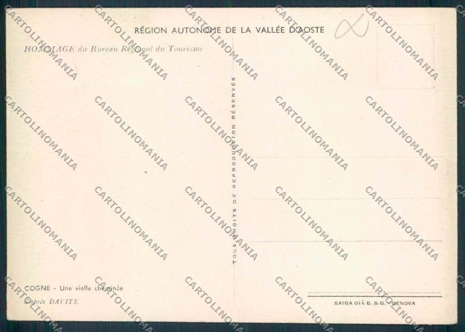 Aosta Cogne FG cartolina MQ4196 – retro