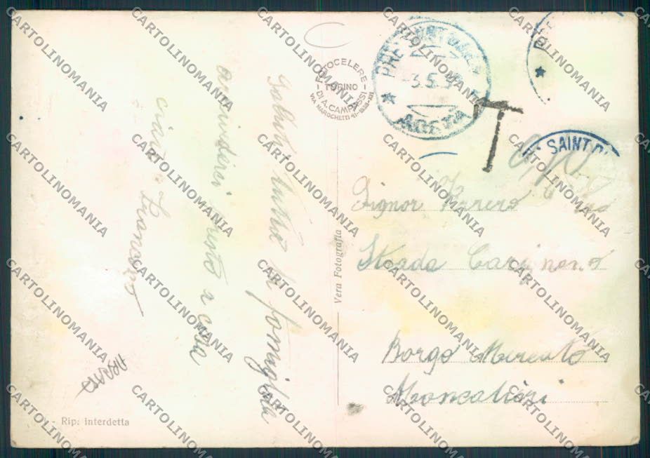 Aosta Cogne ABRASA foto FG cartolina MQ4201 – retro