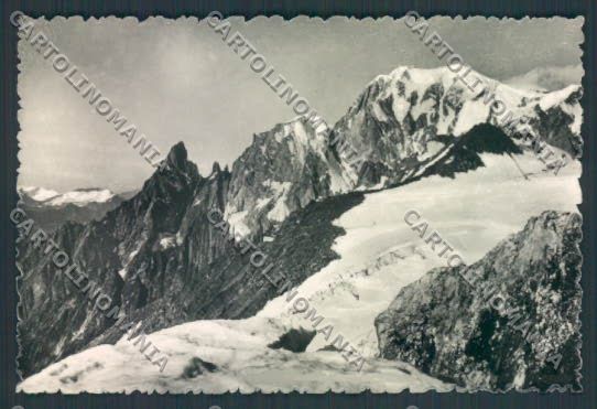 Aosta Courmayeur mini foto cartolina MQ4216 – fronte