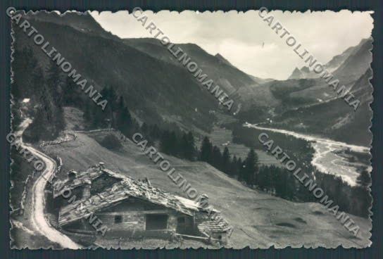 Aosta Courmayeur mini foto cartolina MQ4218 – fronte