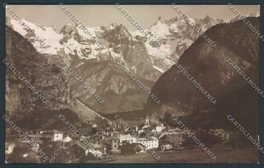 Aosta Courmayeur foto cartolina MQ4242 – fronte