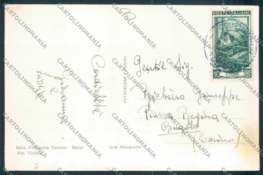 Aosta Courmayeur Ghiacciaio Brenva foto cartolina MQ4248 – retro