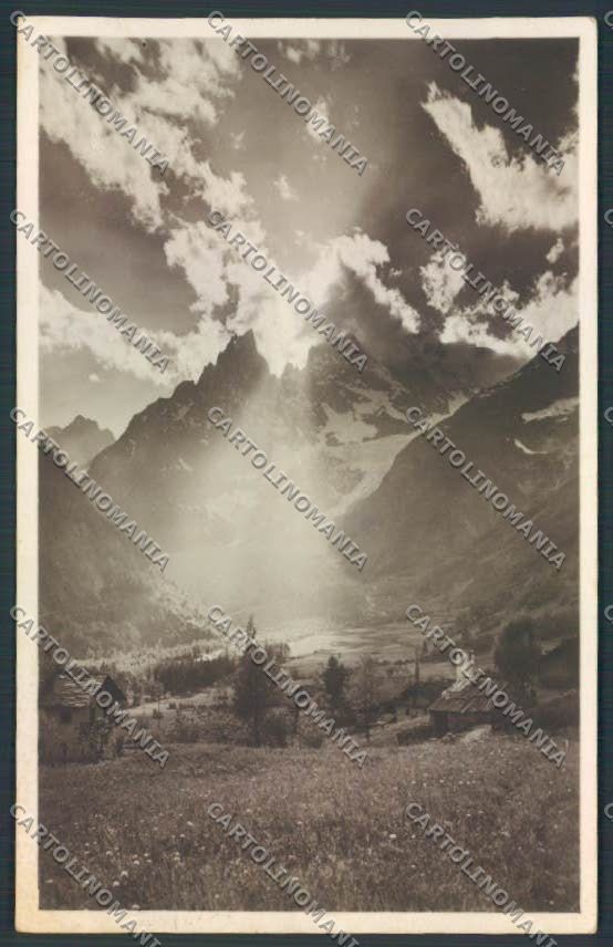 Aosta Courmayeur foto cartolina MQ4249 – fronte