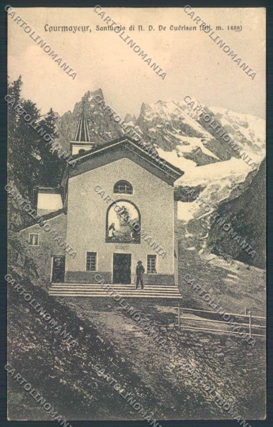 Aosta Courmayeur cartolina MQ4250 – fronte