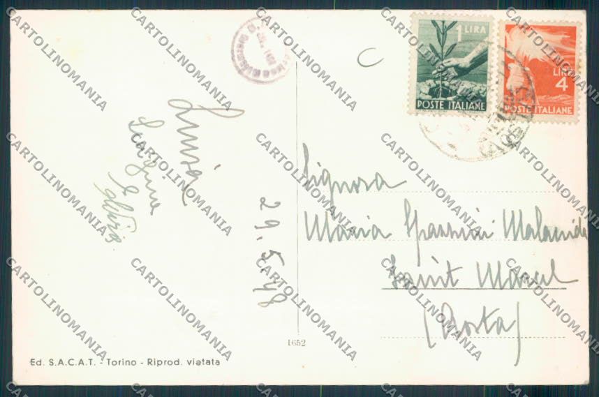 Aosta Courmayeur foto cartolina MQ4251 – retro