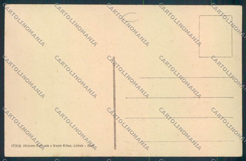 Aosta Courmayeur cartolina MQ4254 – retro