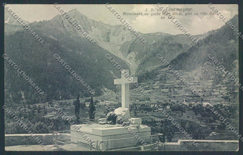 Aosta Courmayeur cartolina MQ4259 – fronte