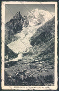 Aosta Courmayeur Entrèves cartolina MQ4260 – fronte