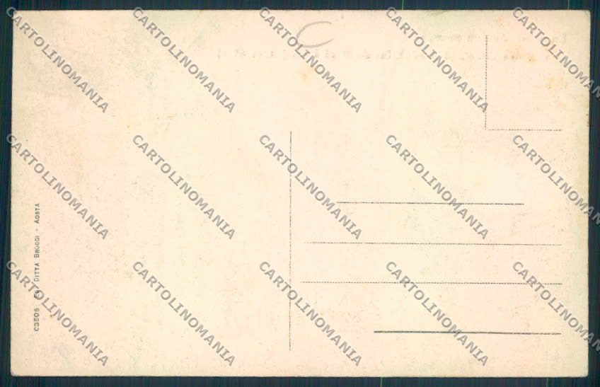 Aosta Courmayeur cartolina MQ4261 – retro