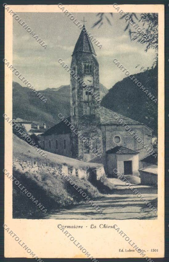 Aosta Courmayeur cartolina MQ4263 – fronte