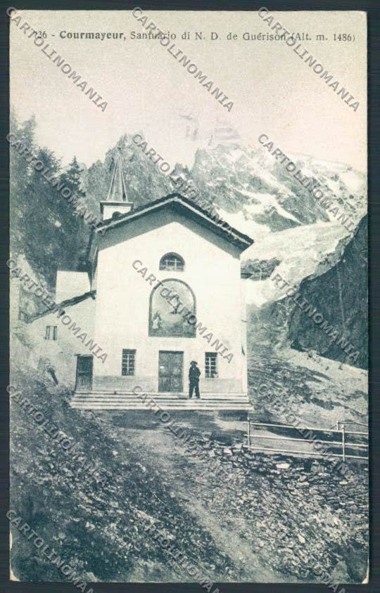 Aosta Courmayeur cartolina MQ4264 – fronte