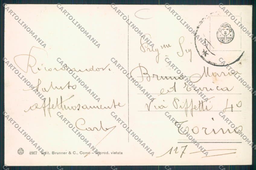 Aosta Courmayeur cartolina MQ4269 – retro