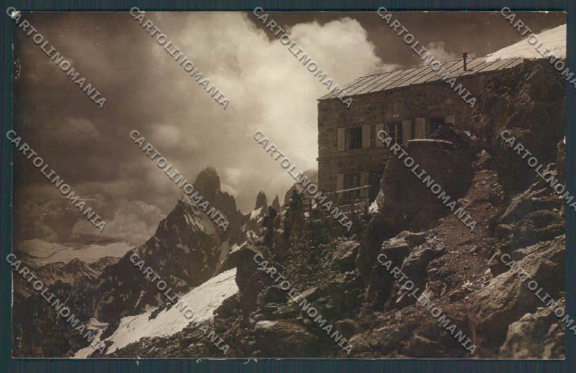 Aosta Courmayeur Rifugio Torino foto cartolina MQ4285 – fronte