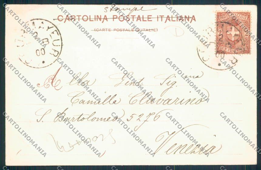 Aosta Courmayeur SCOLLATA cartolina MQ4289 – retro