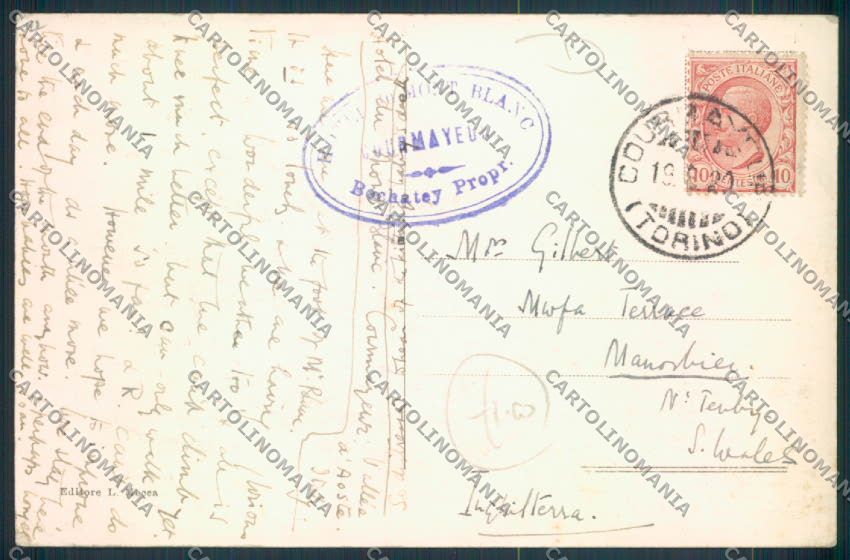 Aosta Courmayeur cartolina MQ4292 – retro