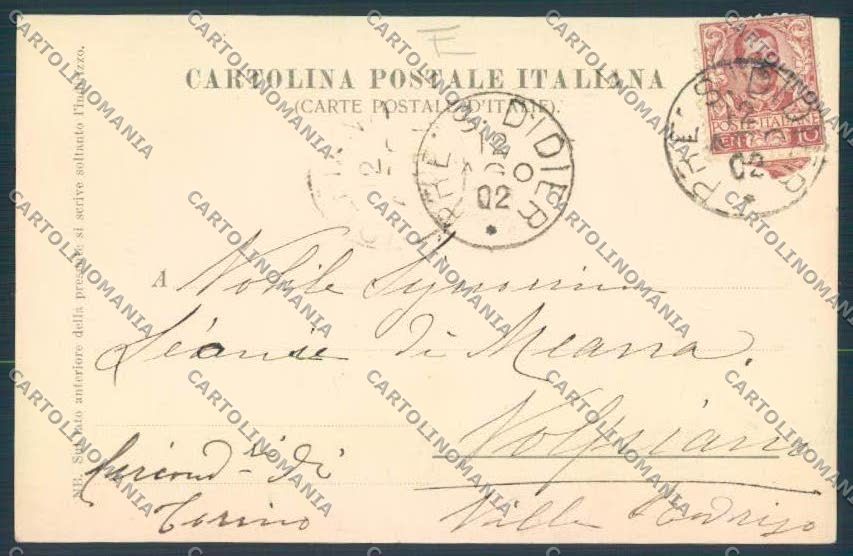 Aosta Courmayeur cartolina MQ4296 – retro