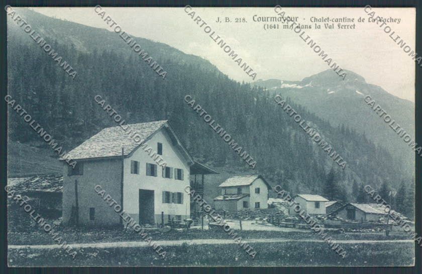Aosta Courmayeur cartolina MQ4304 – fronte