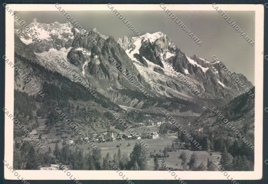 Aosta Courmayeur foto FG cartolina MQ4311 – fronte