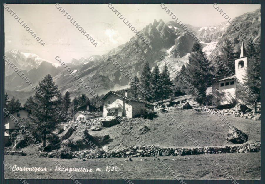 Aosta Courmayeur foto FG cartolina MQ4326 – fronte
