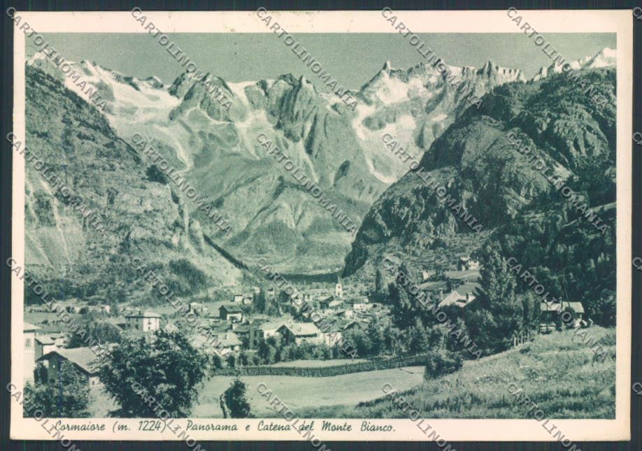 Aosta Courmayeur FG cartolina MQ4335 – fronte