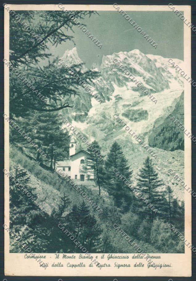 Aosta Courmayeur FG cartolina MQ4338 – fronte