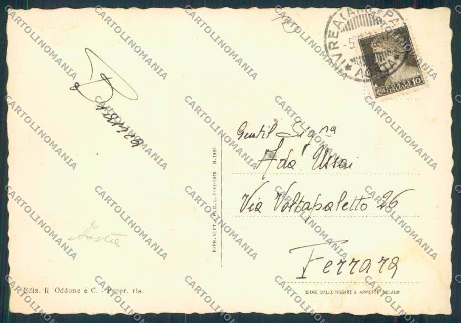 Aosta Courmayeur FG cartolina MQ4342 – retro