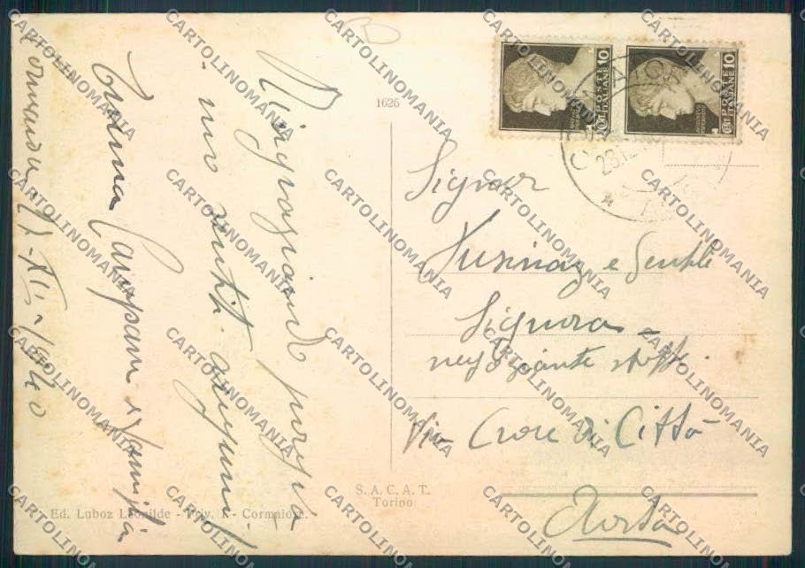 Aosta Courmayeur FG cartolina MQ4345 – retro