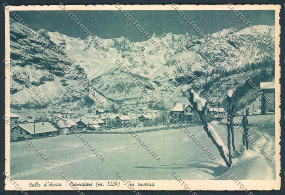 Aosta Courmayeur FG cartolina MQ4351 – fronte