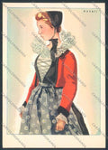 Aosta Courmayeur Musati Costumi FG cartolina MQ4355 – fronte