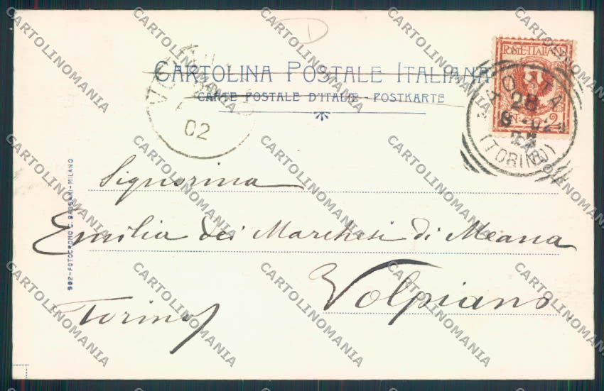 Aosta Fenis cartolina MQ4377 – retro