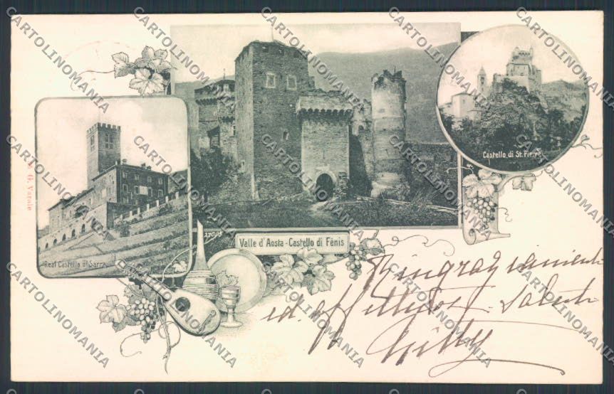 Aosta Fenis cartolina MQ4379 – fronte