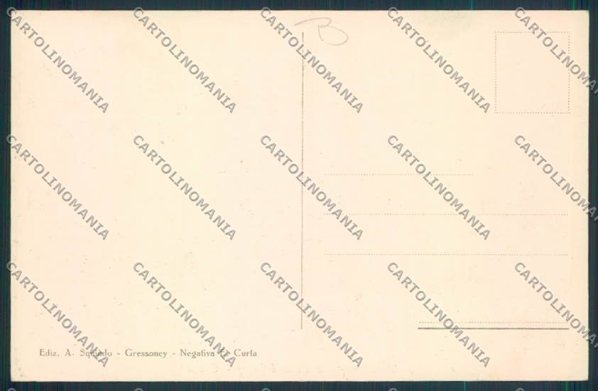 Aosta Gressoney La Trinité Orsia cartolina MQ4402 – retro