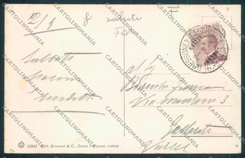 Aosta Gressoney La Trinité cartolina MQ4416 – retro
