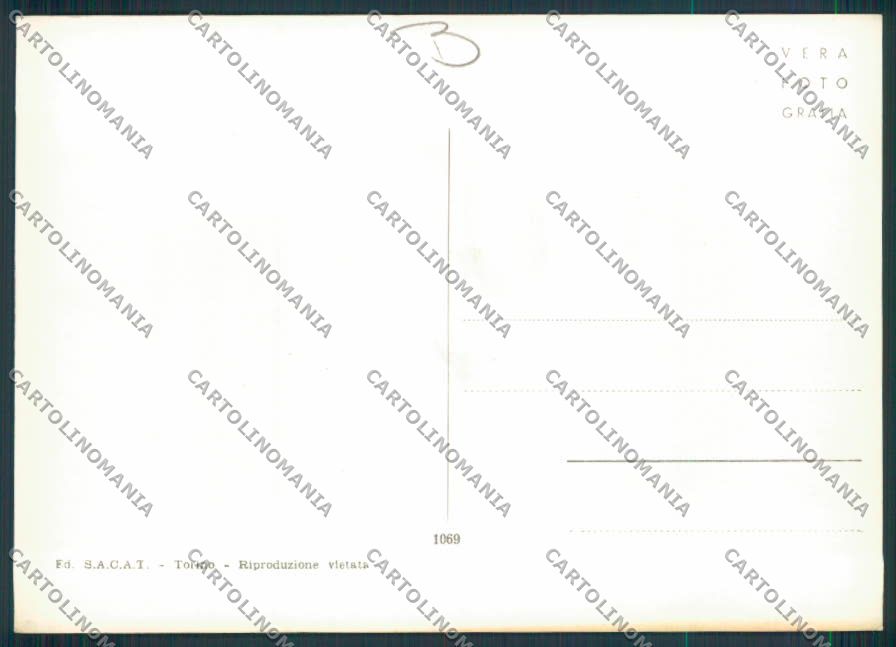 Aosta Gressoney Monte Rosa foto FG cartolina MQ4423 – retro