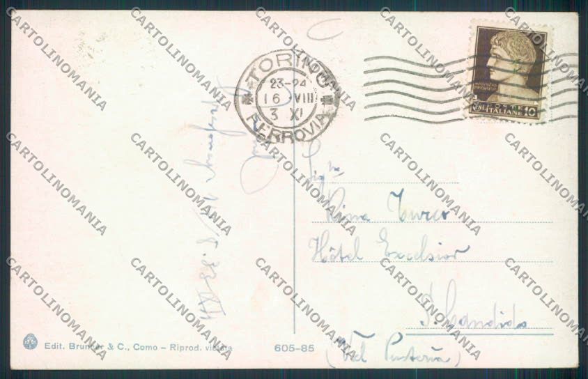 Aosta Gressoney Saint Jean Costumi cartolina MQ4433 – retro