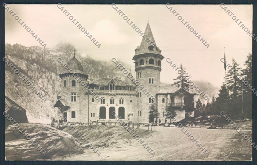 Aosta Gressoney Saint Jean foto cartolina MQ4445 – fronte