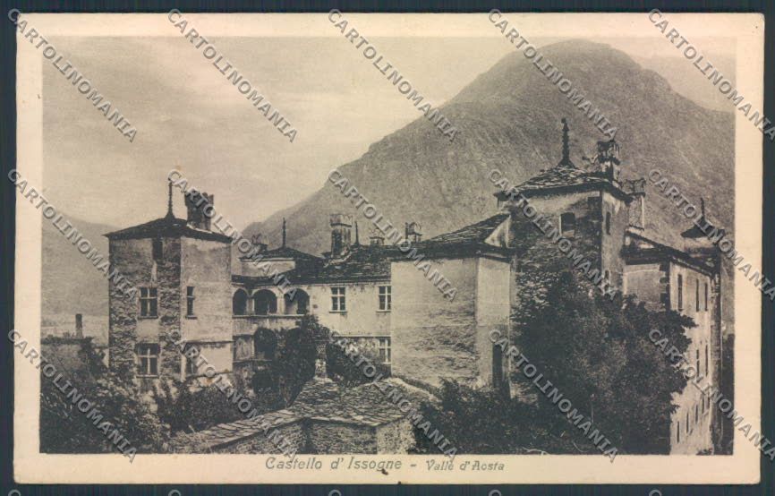 Aosta Issogne cartolina MQ4477 – fronte