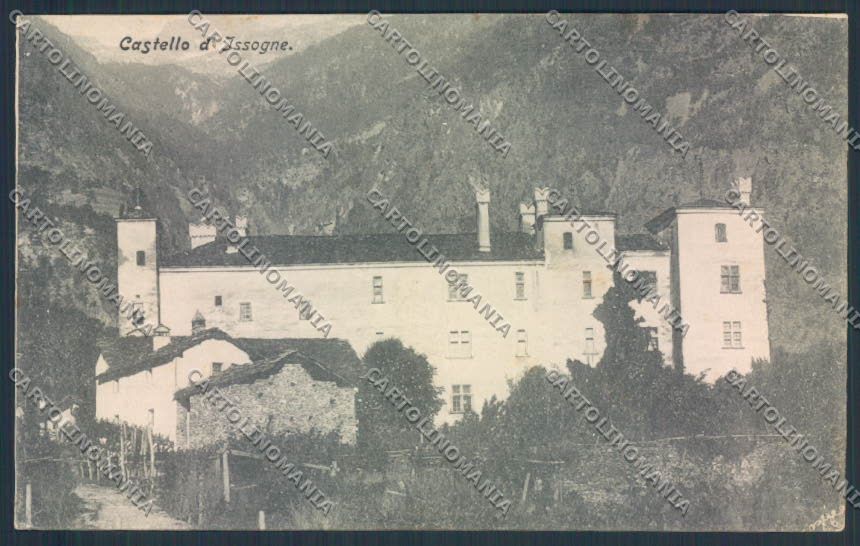 Aosta Issogne cartolina MQ4482 – fronte